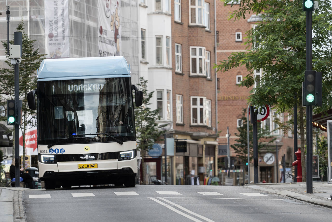 Elbus på Boulevarden