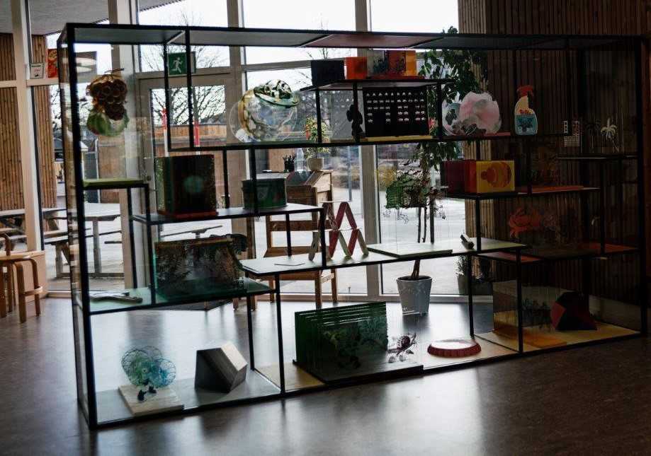 Kunstprojektet Wunderkammer af kunstnergruppen Konvoj i Platform 4, Karolinelund