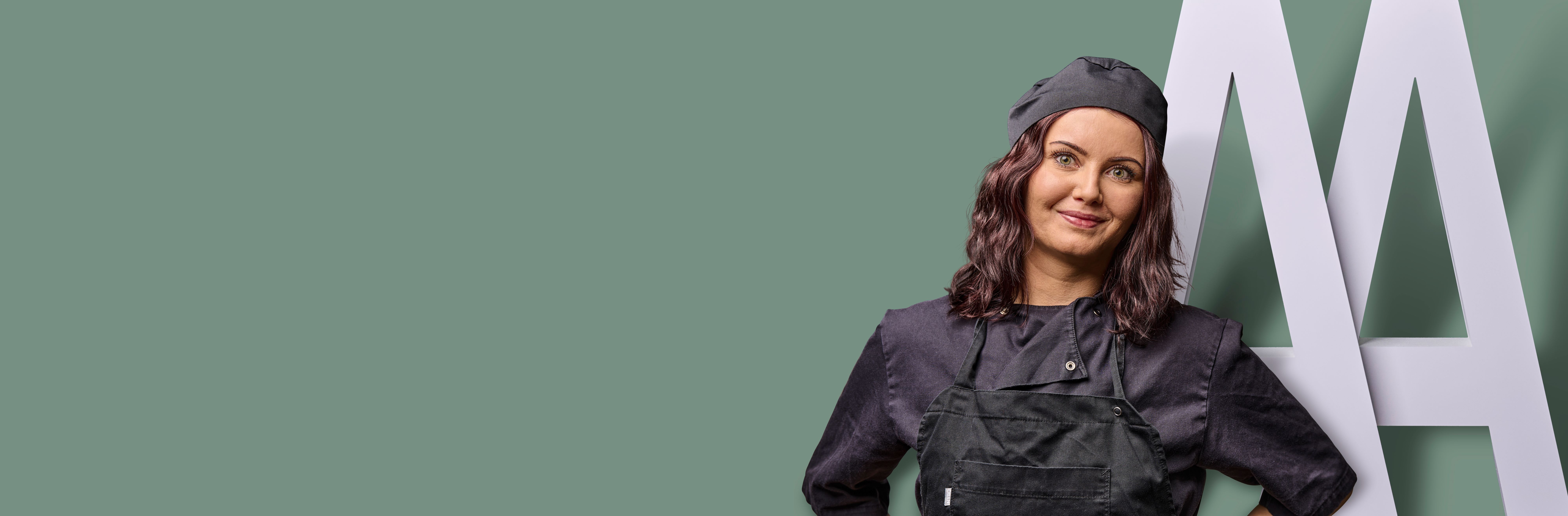 Foto af ernæringsassistentelev