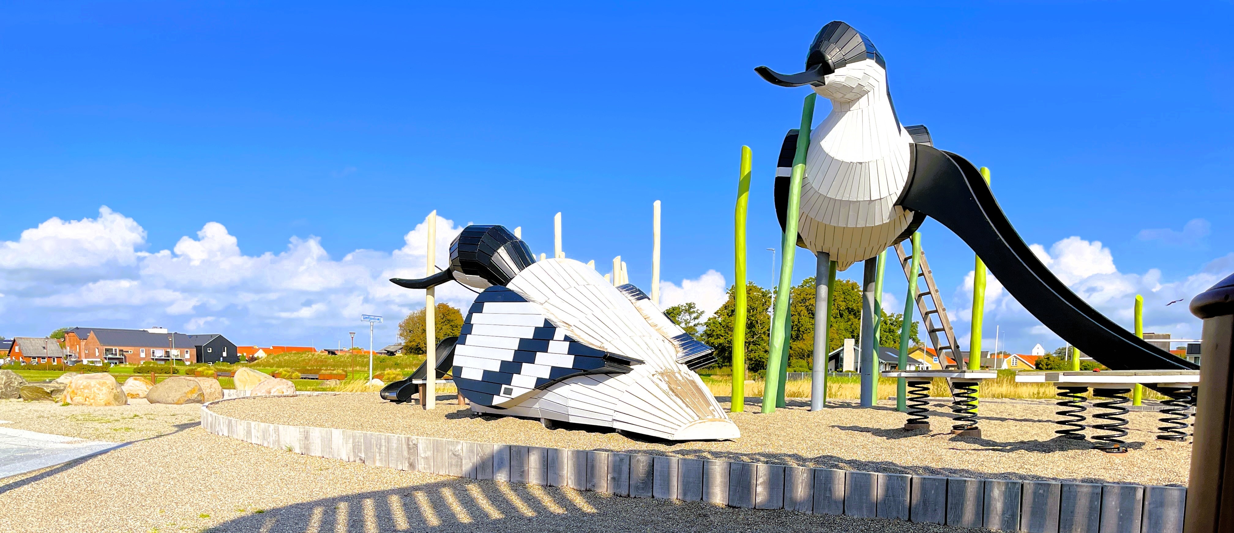 Legepladsen Klyderne på aktivitetspladsen i Hals