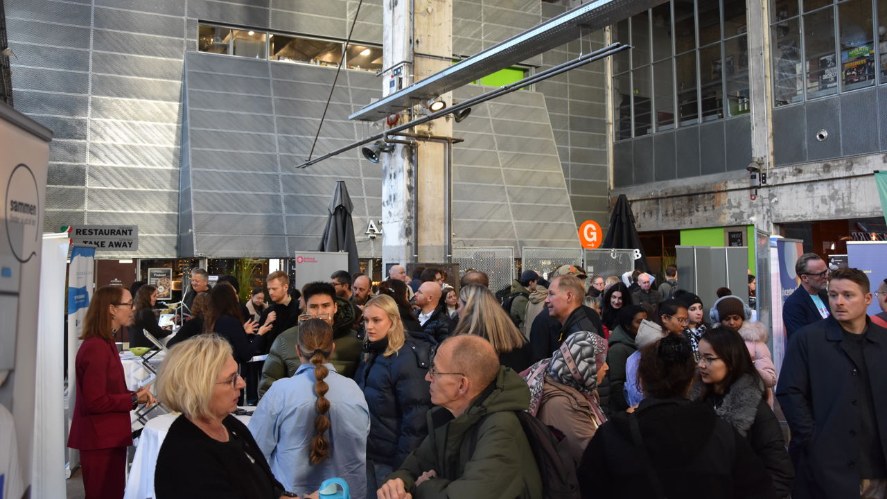 Mange mennesker til Det Store Jobmatch