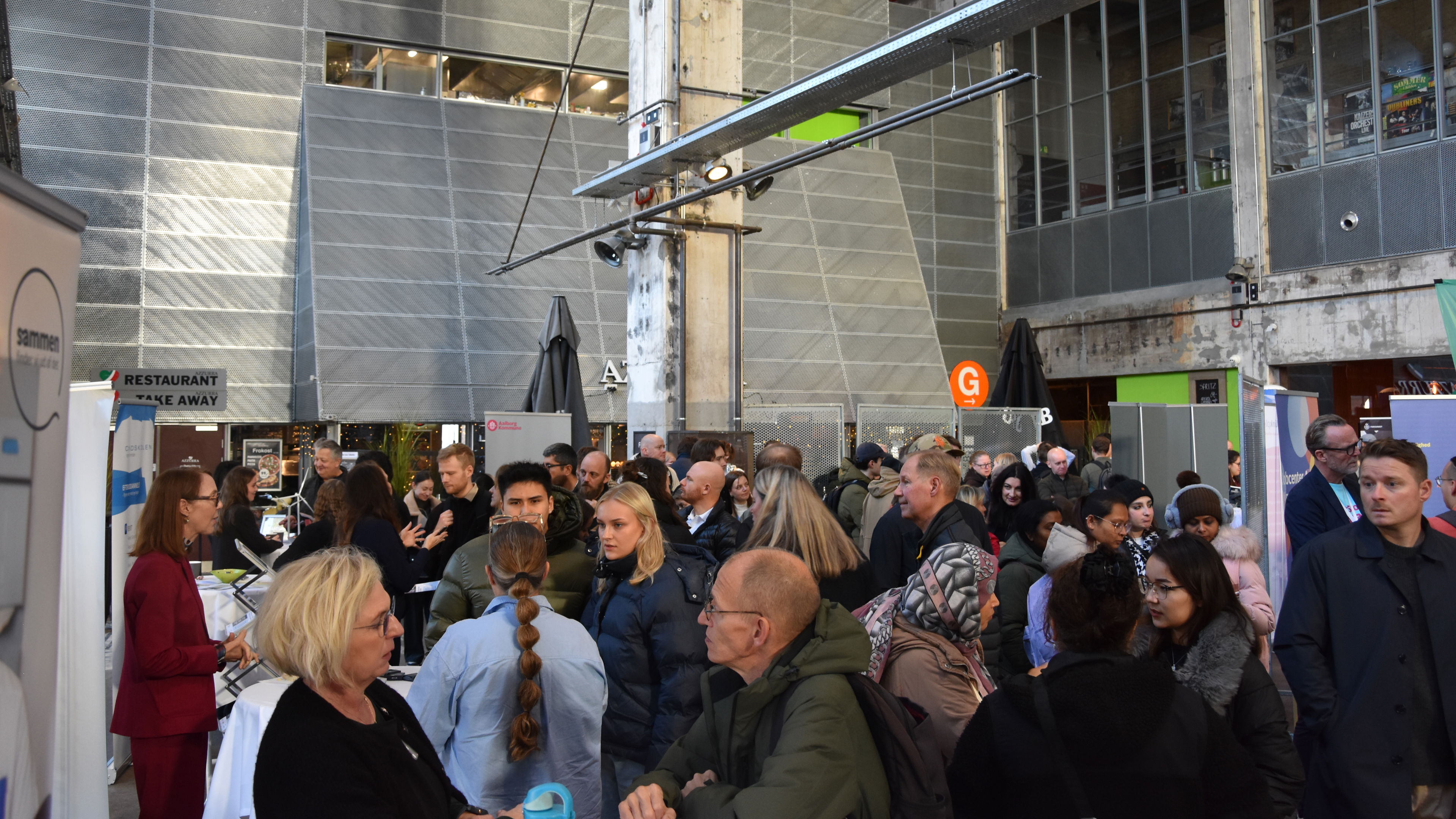 Mange mennesker til Det Store Jobmatch