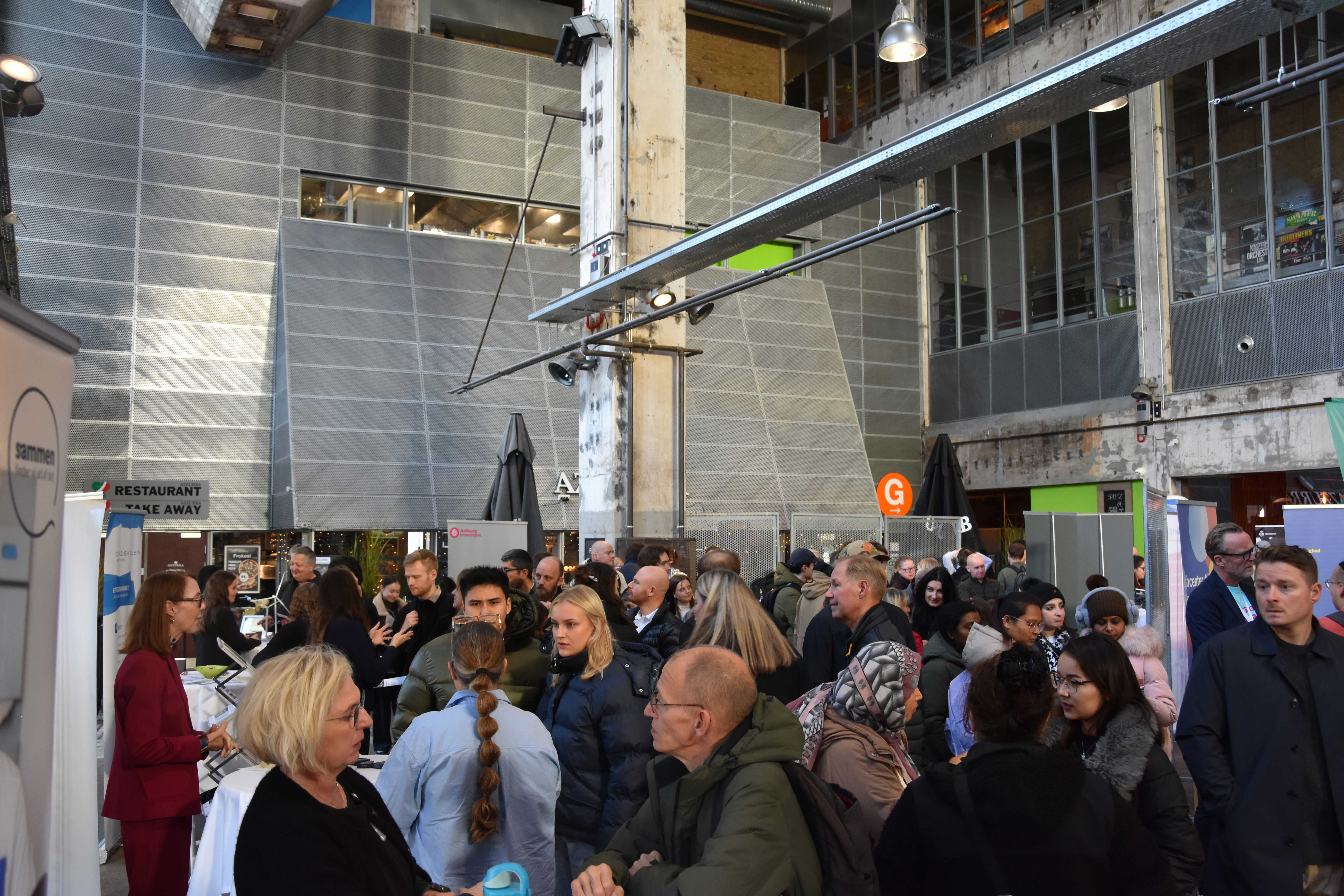 Mange mennesker til Det Store Jobmatch