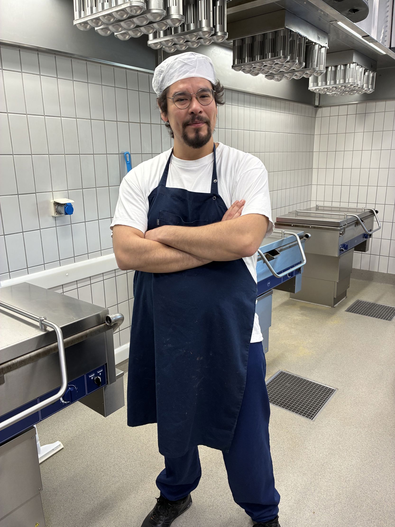 Ernæringsassistentelev Asbjørn