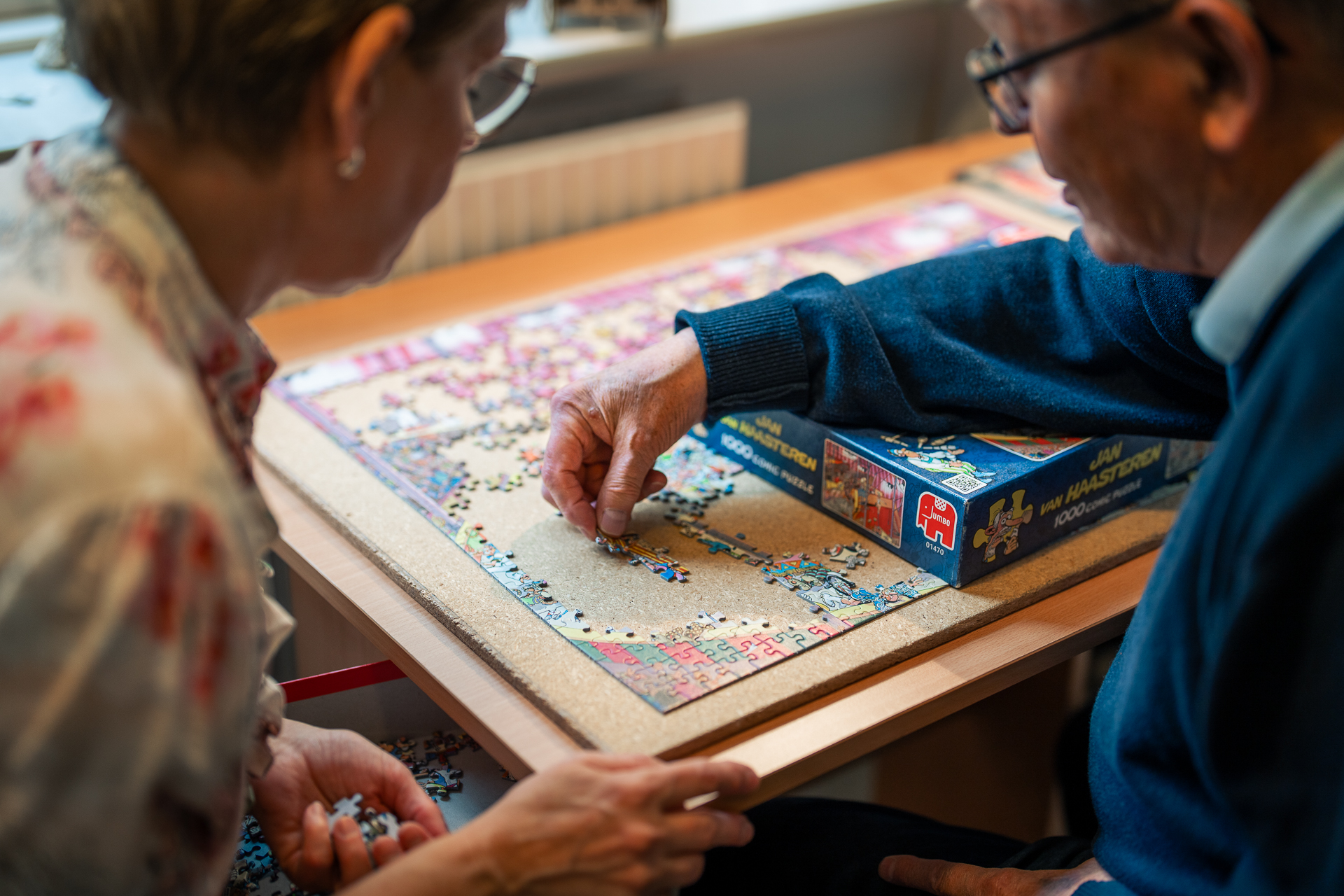 Der lægges puslespil