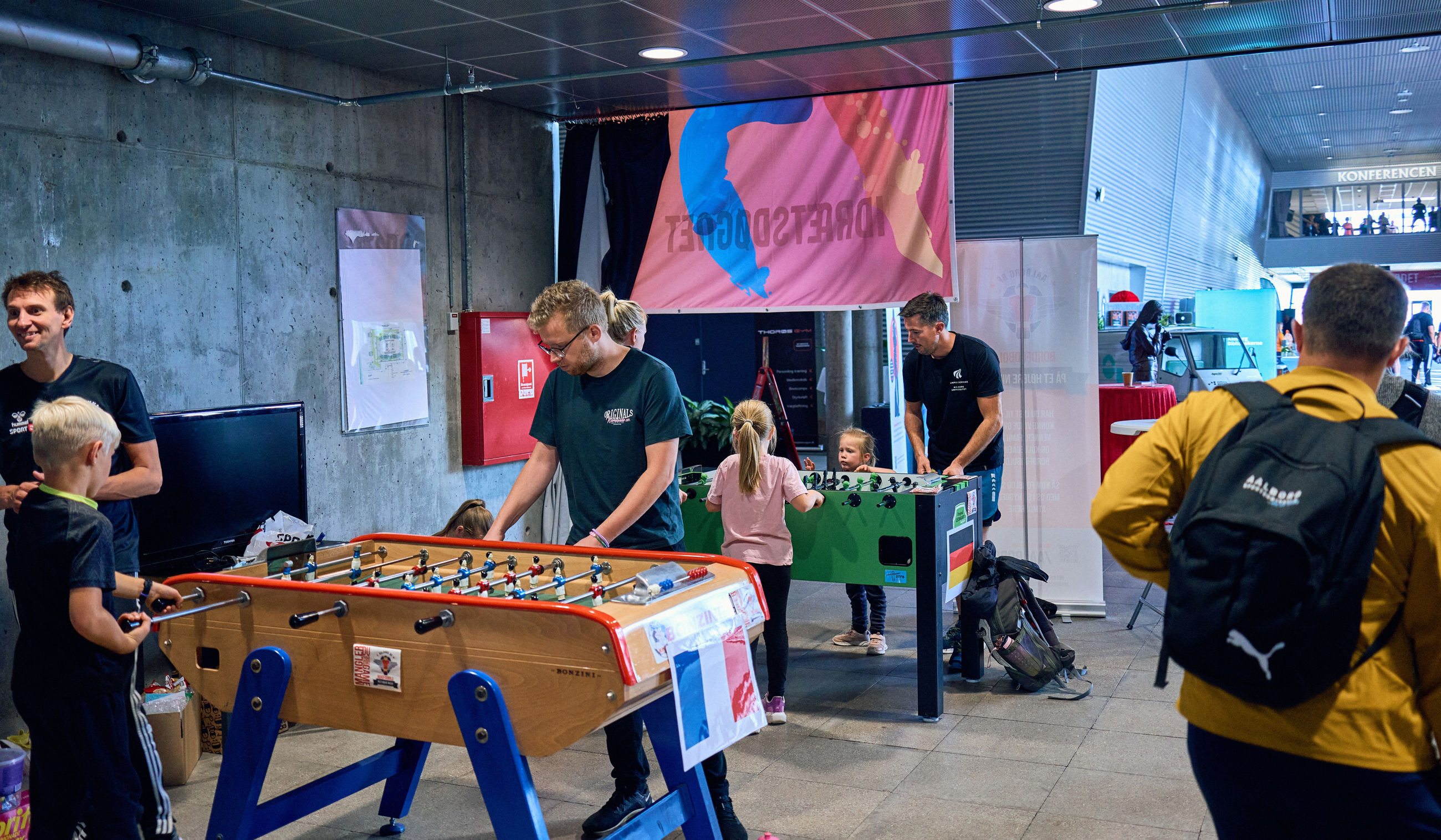 Bordfodbold til idrætsdøgnet