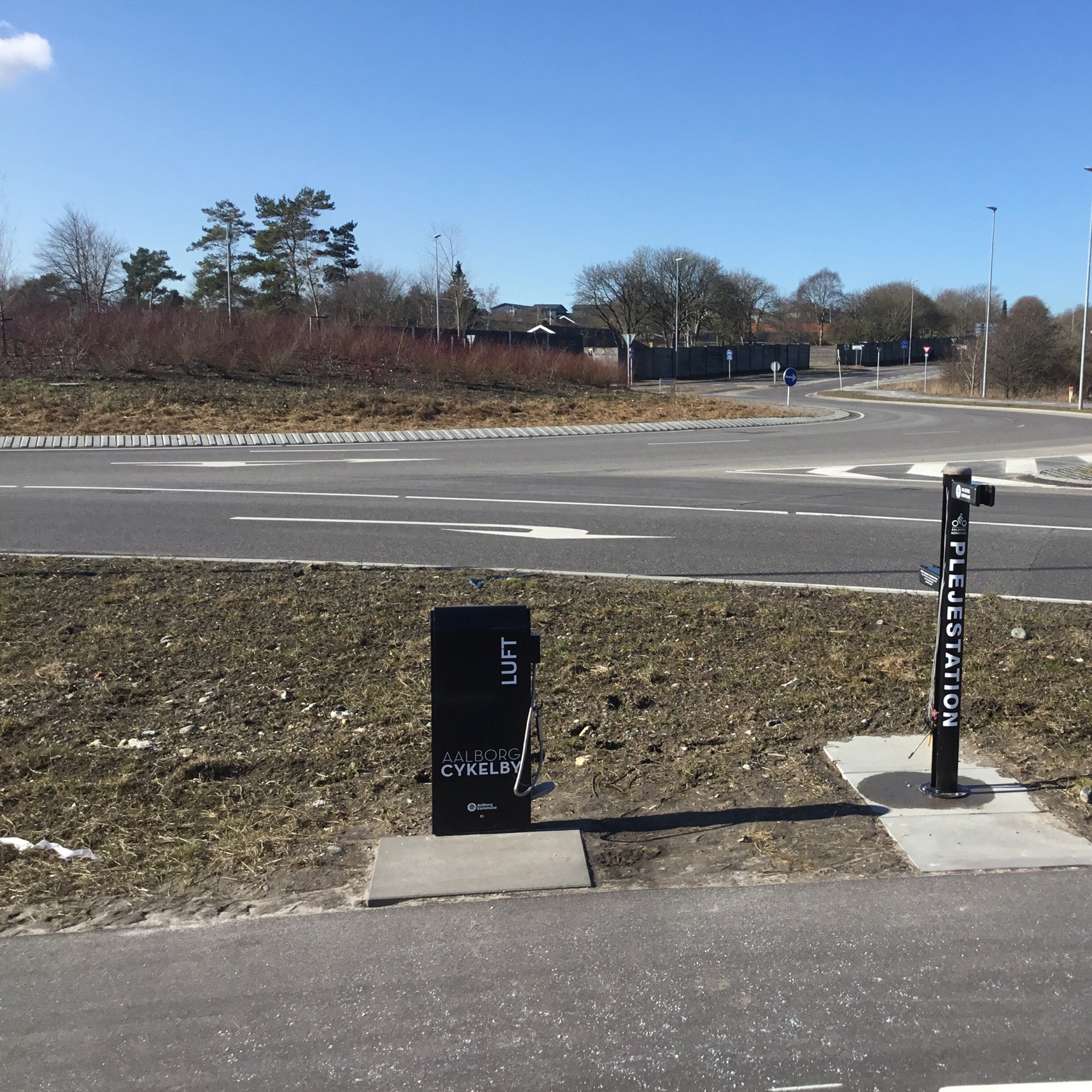 Luftpumpe til cykel