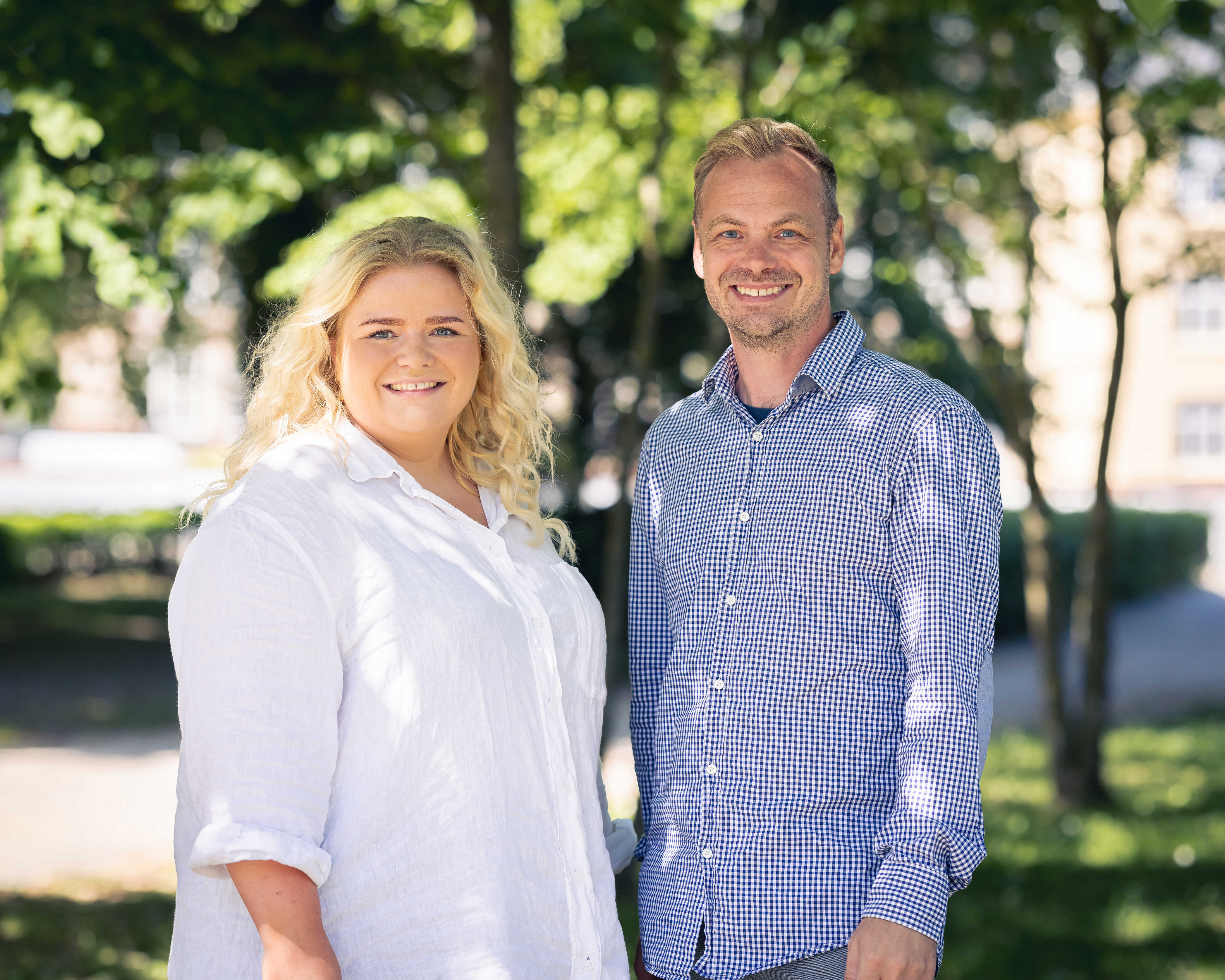 De 2 grønne agenter Ida og Zacharias