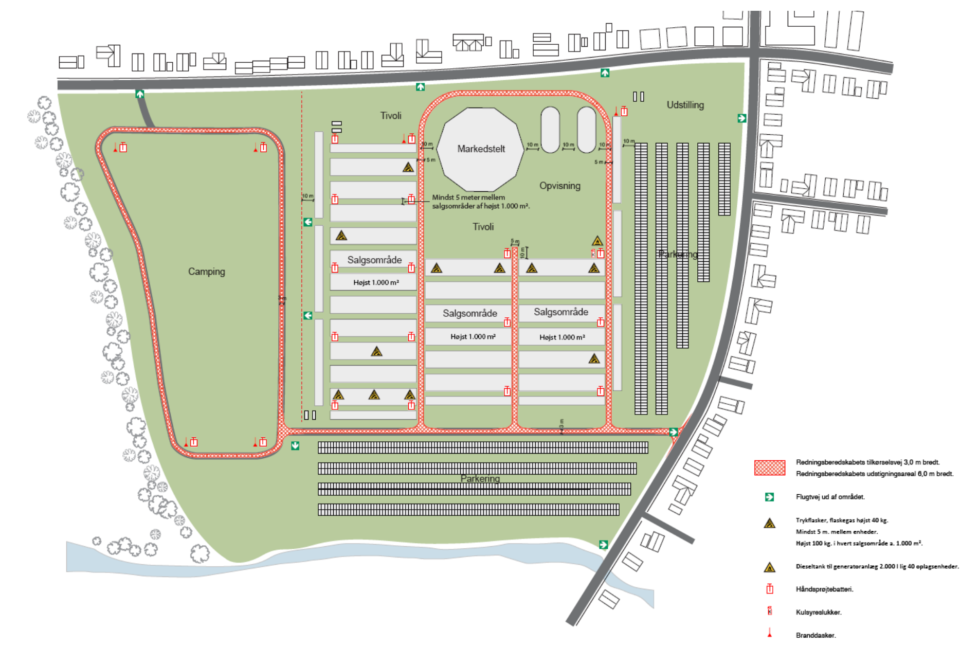 Eksempel på situationsplan