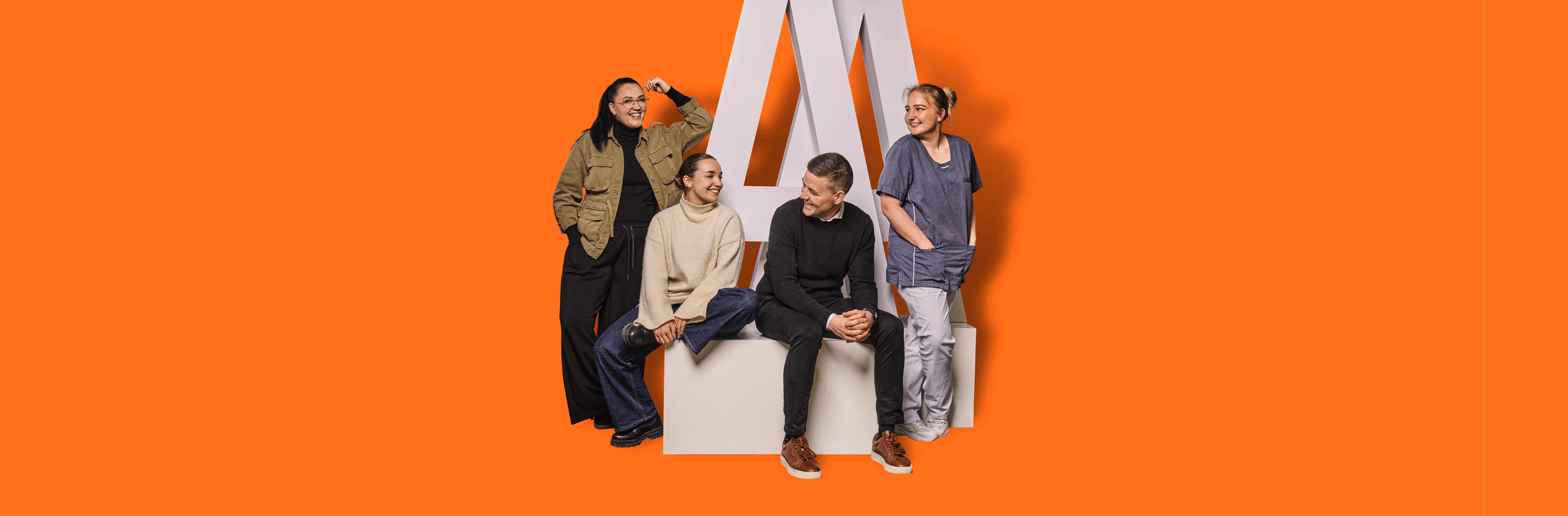 Foto af elever i Aalborg Kommune