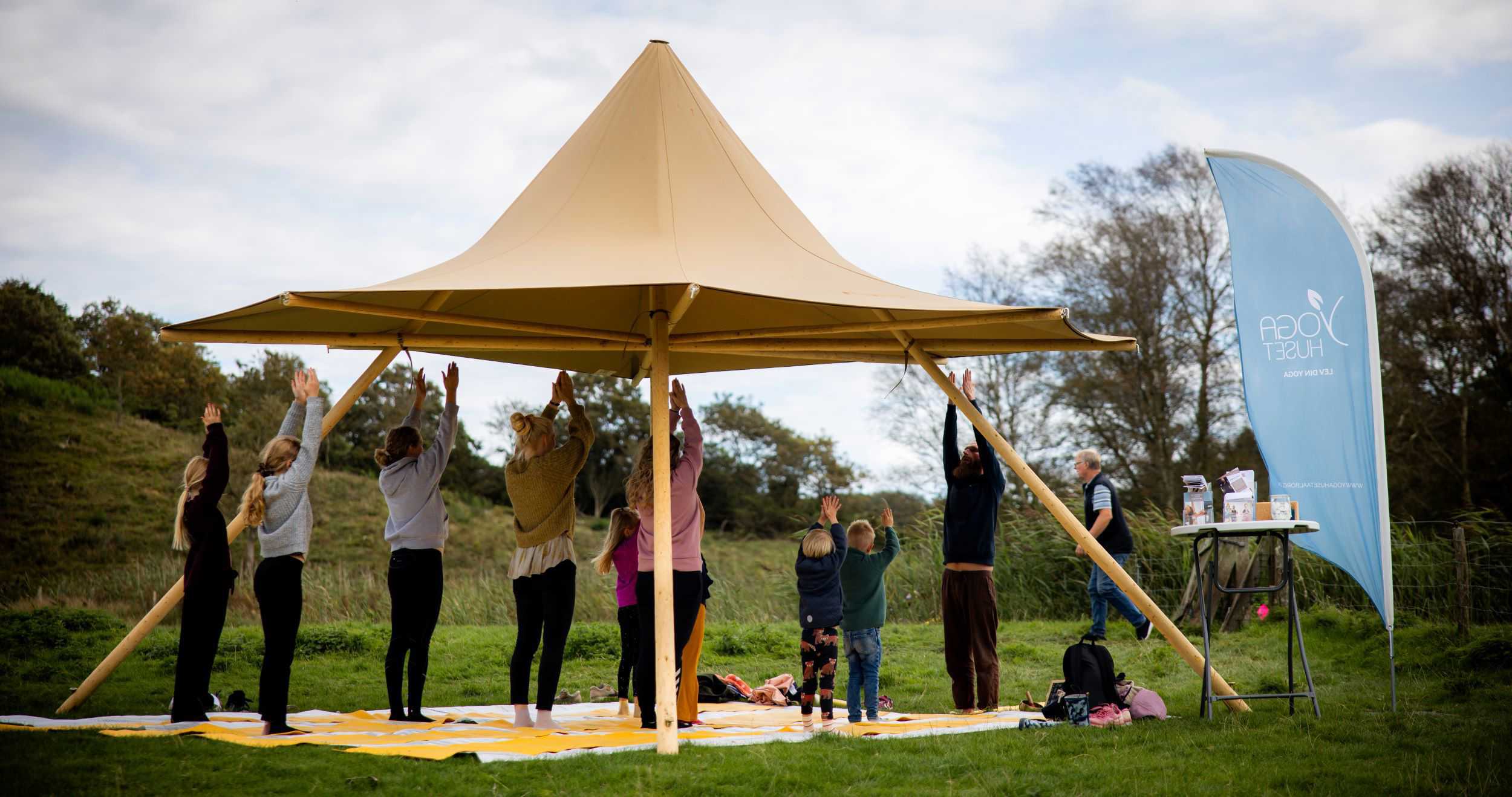 Yoga i det grønne
