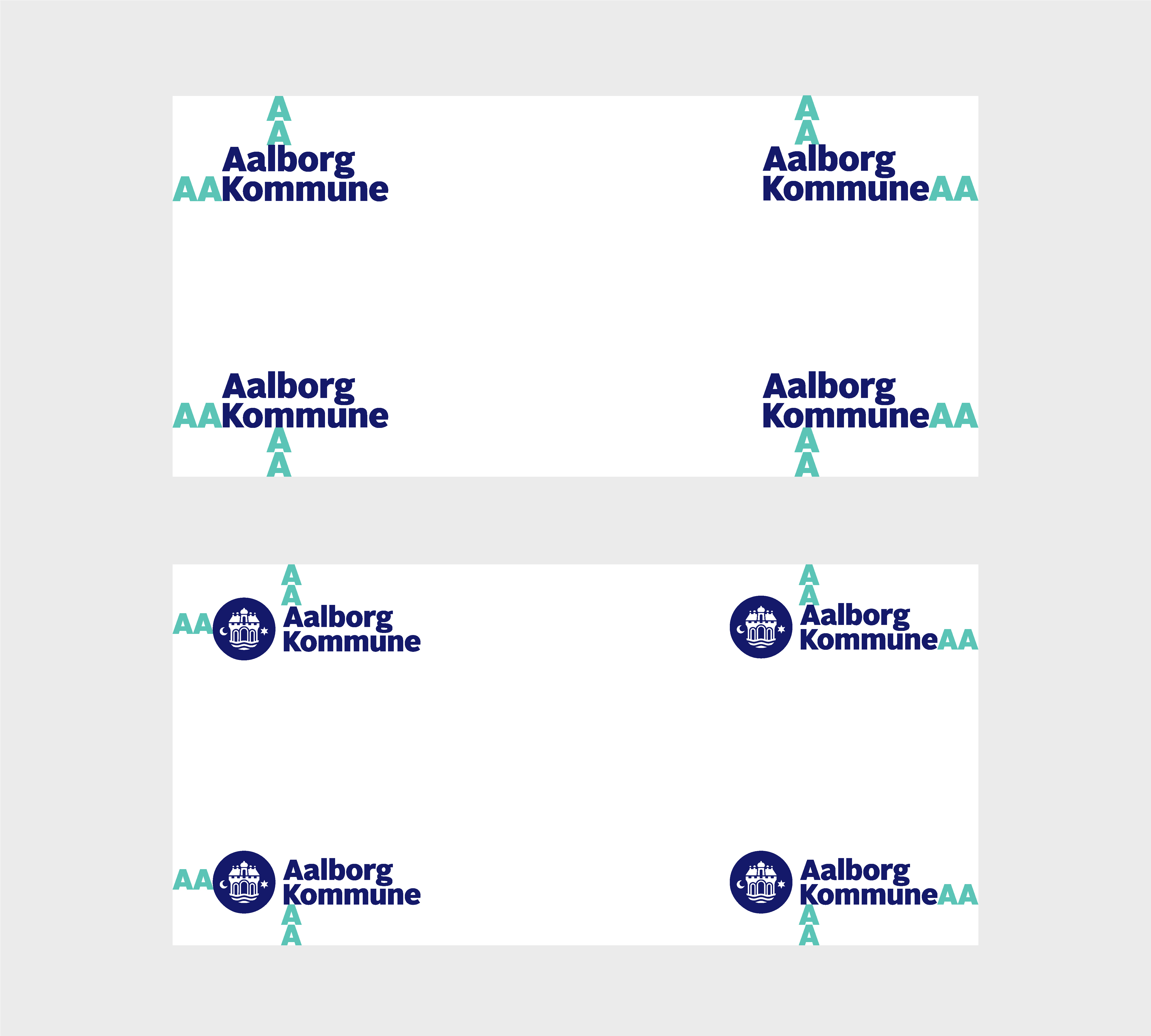 placering af logo