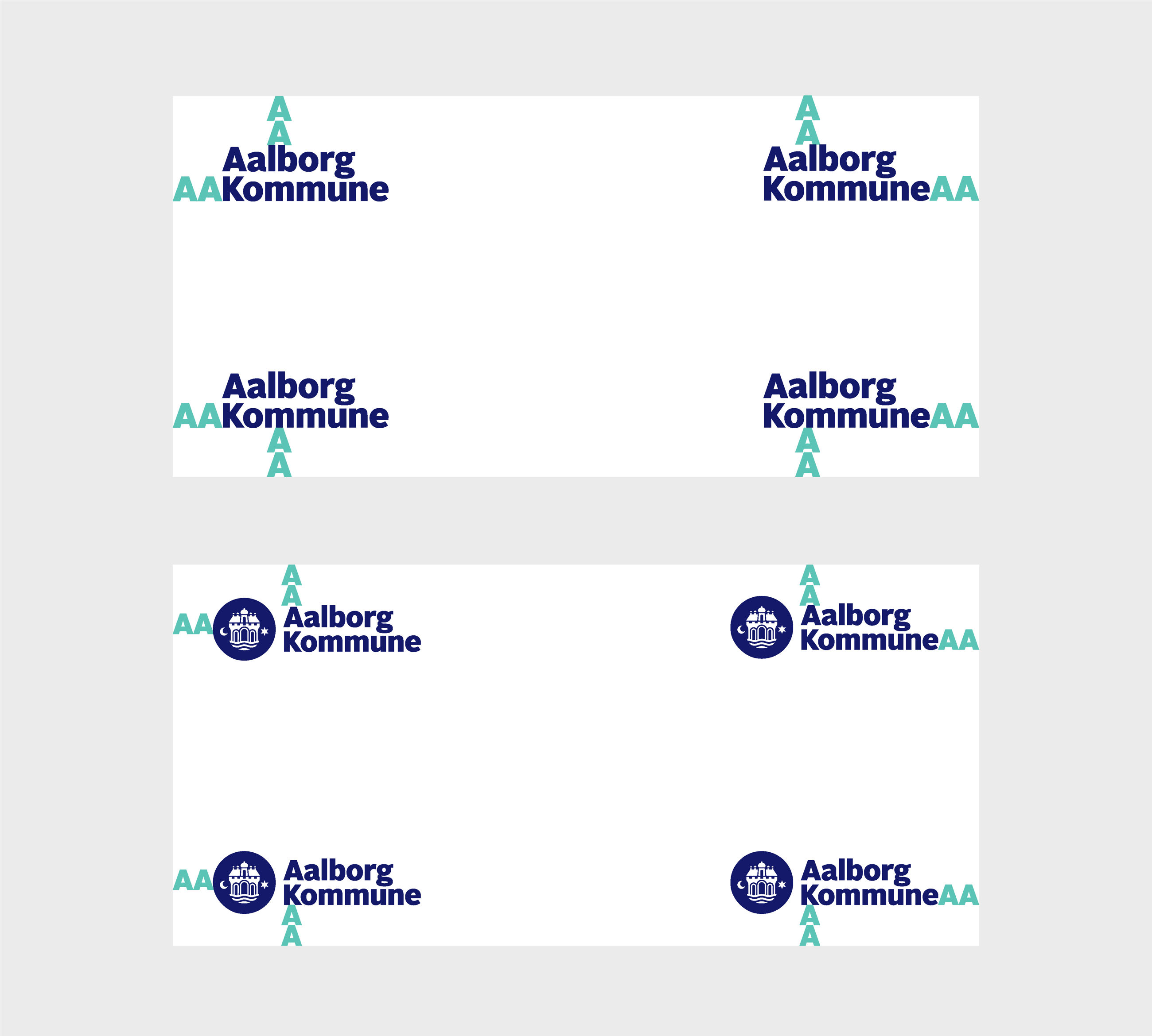 placering af logo