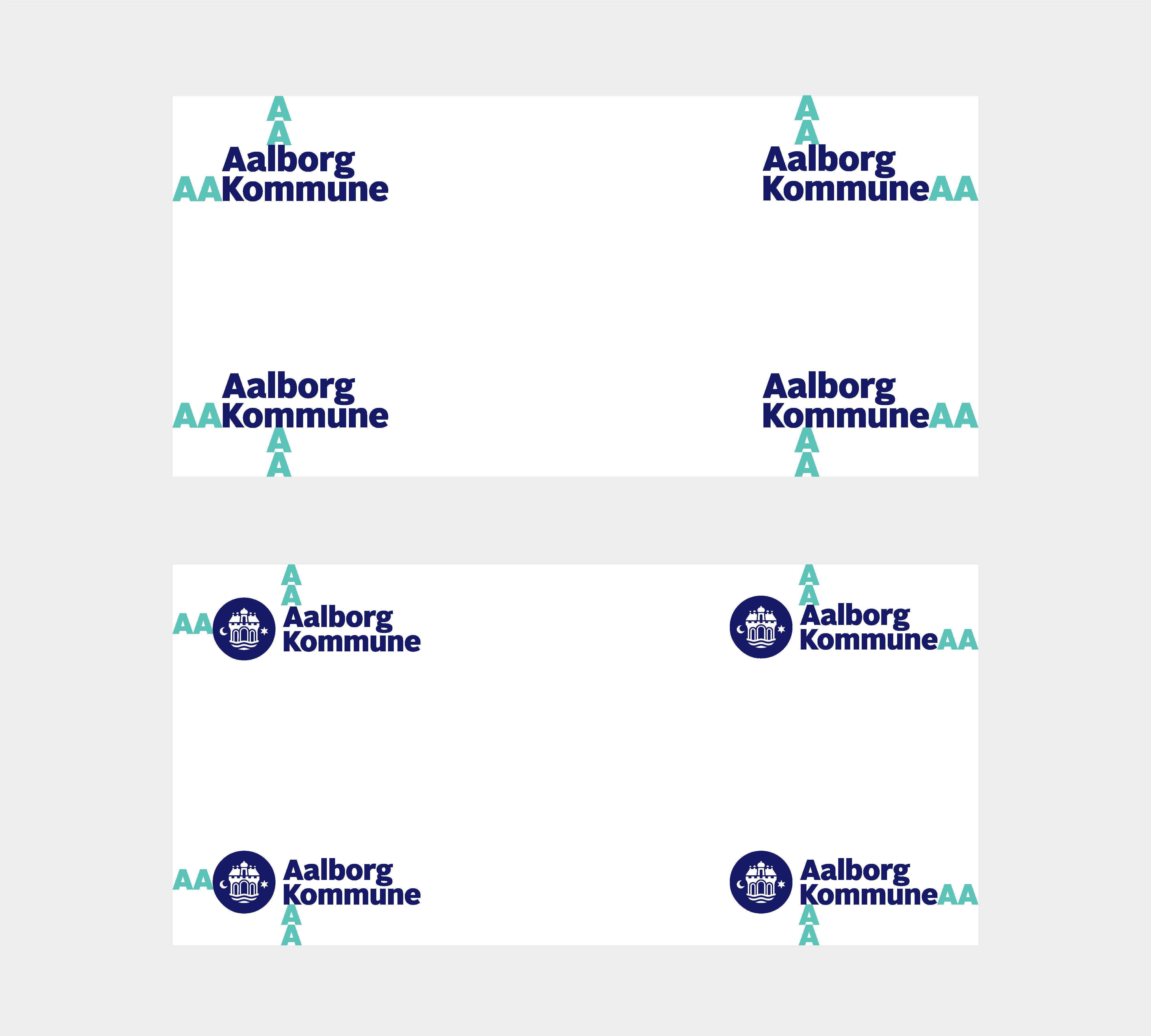 placering af logo