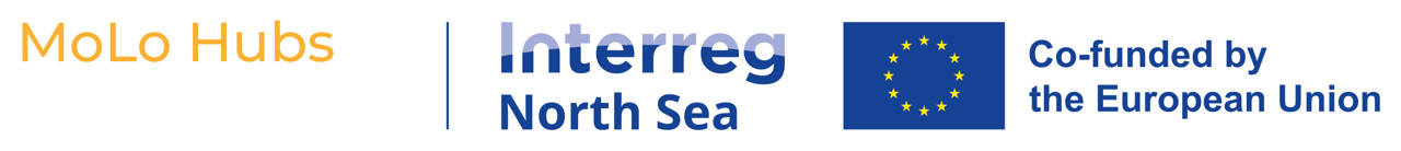 Logo for EU partnerskab om bæredygtig logistik