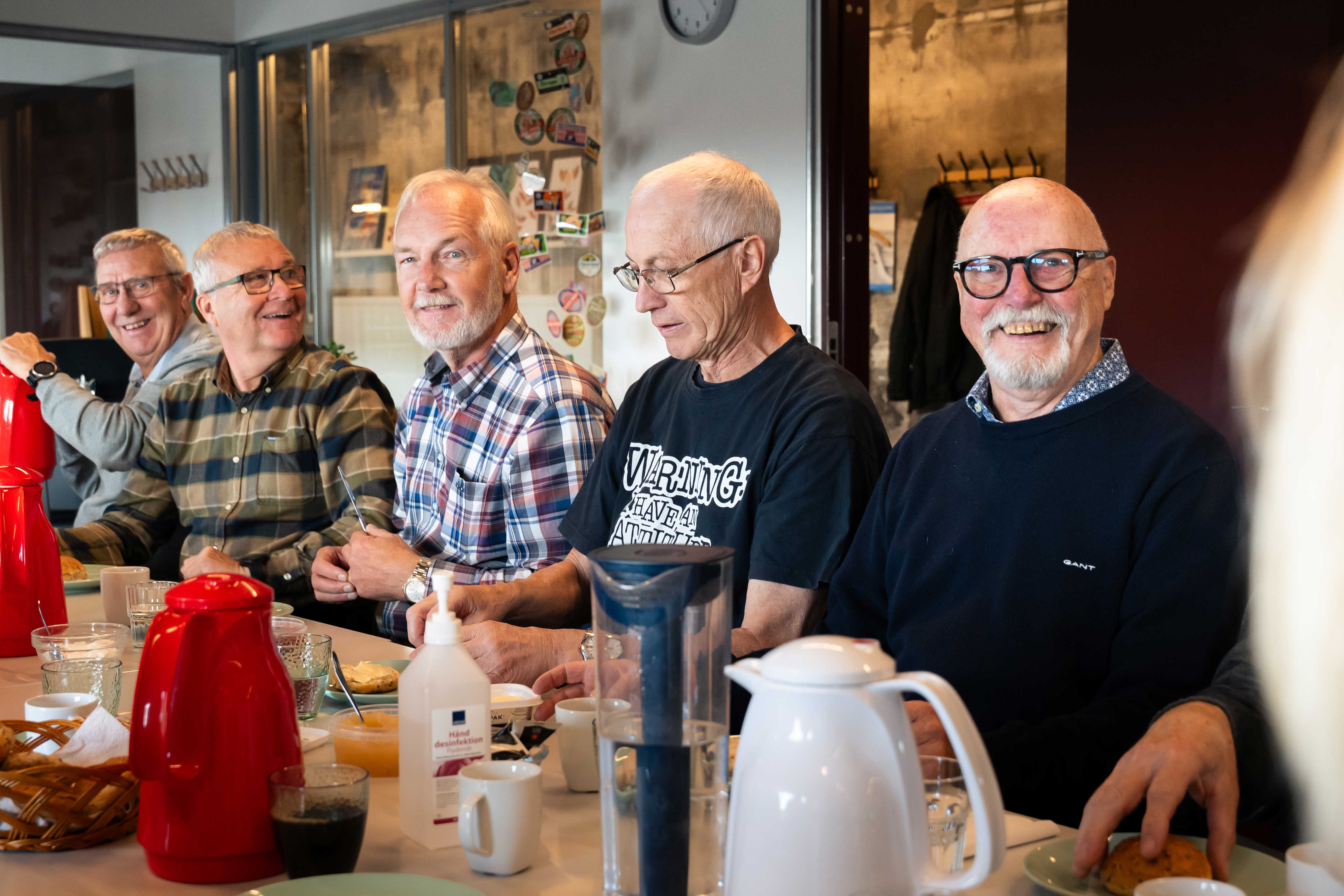 Ældre mænd i Aktiv med demens