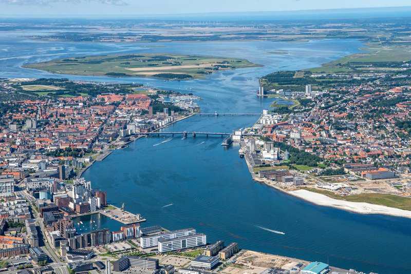 Luftfoto Aalborg