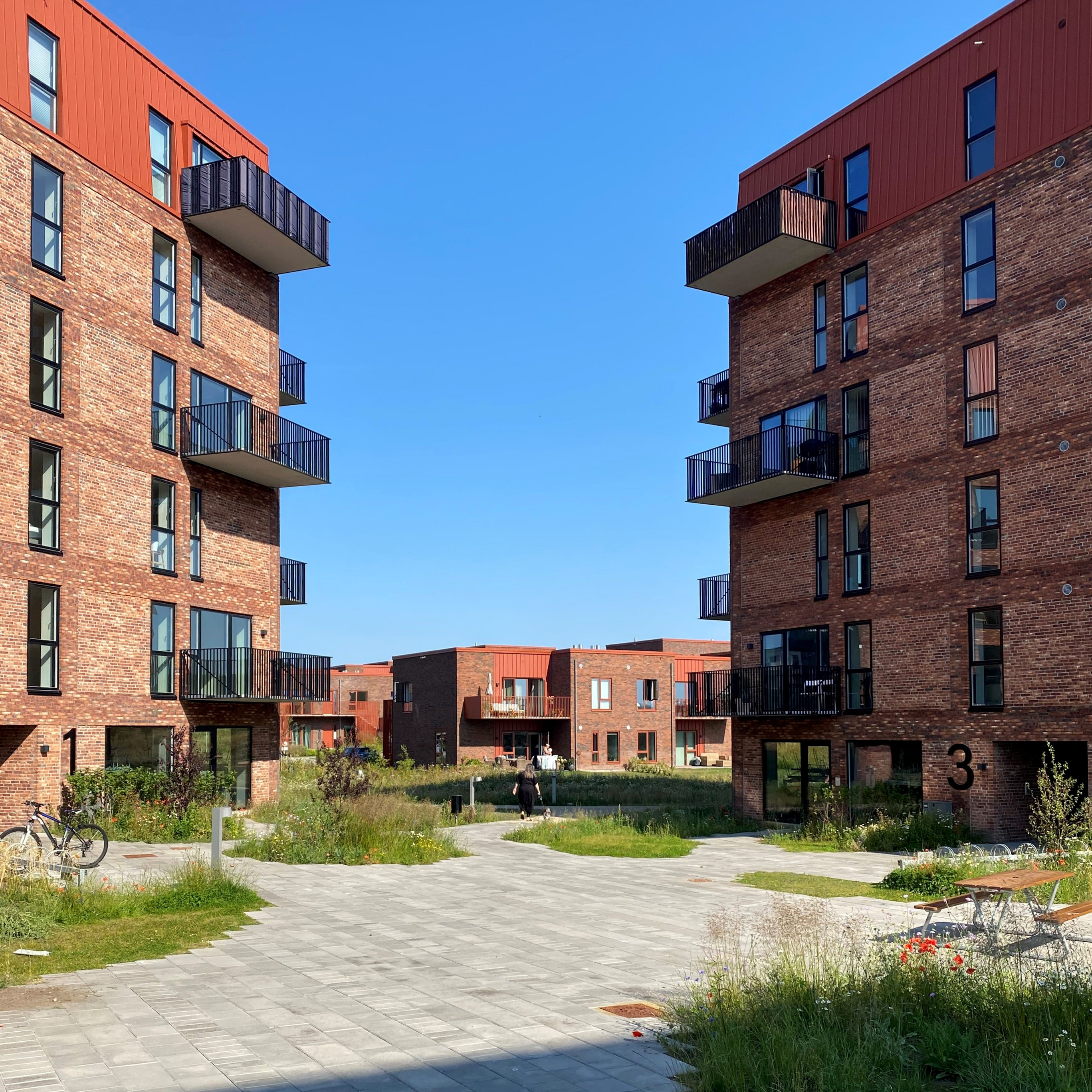 Otto Sterns Have 1-4, John Steinbecks Allé, Max Plancks Have 1-2, etageboliger