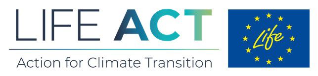 Logo for LIFE ACT - Action for Climate Transition
