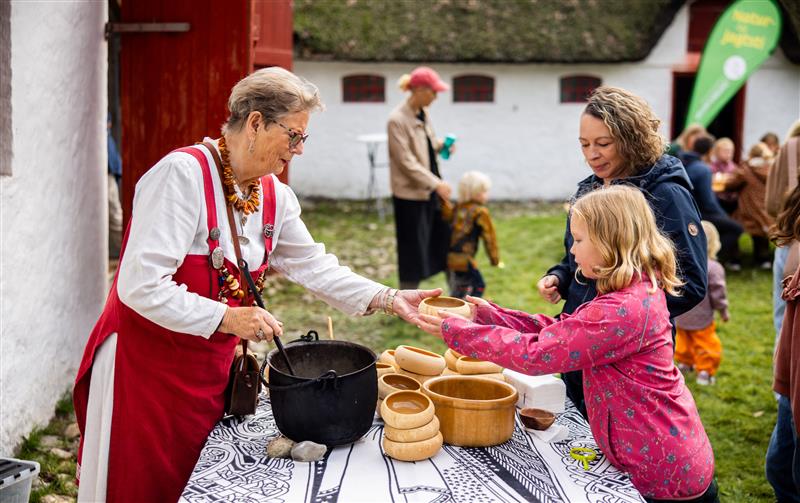 Uddeling af suppe