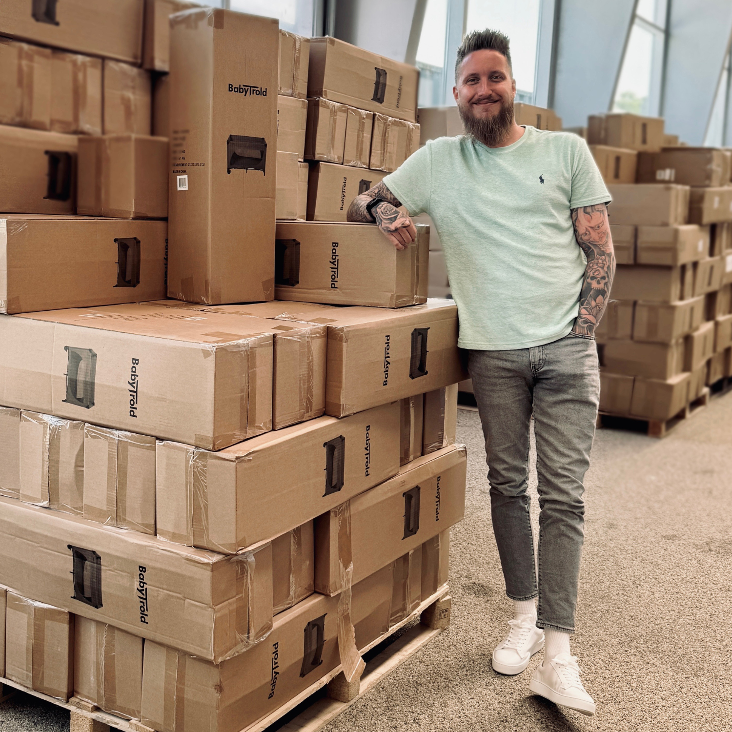 Morten Hansen, driftsleder hos BabyTrold