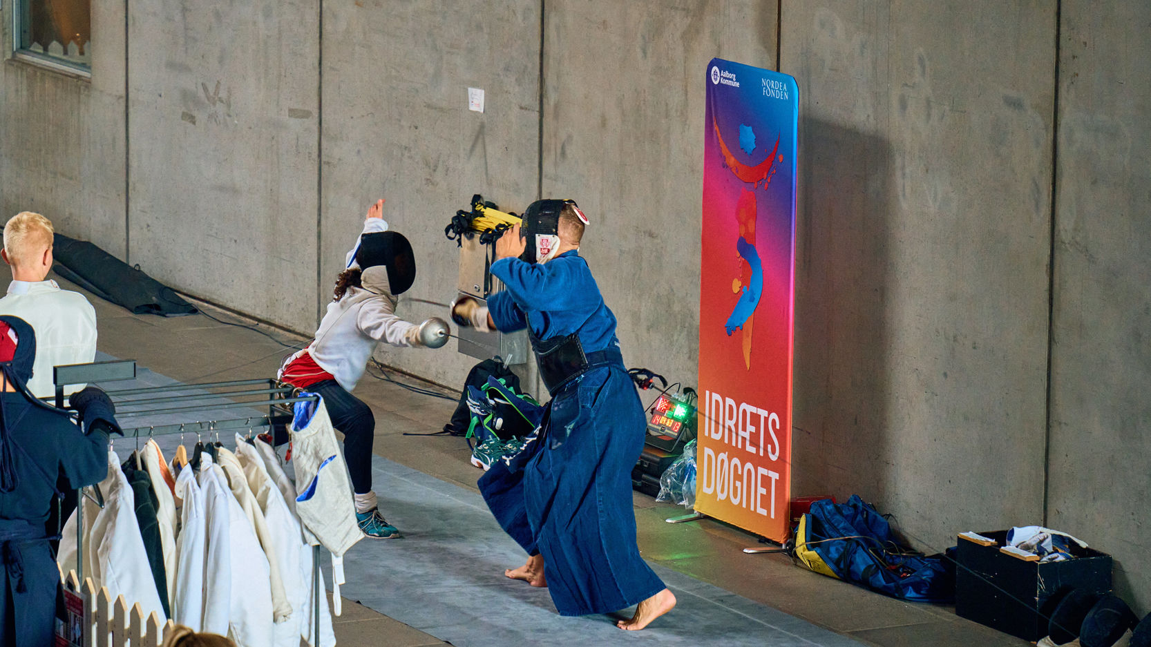 Fægte til Idrætsdøgnet